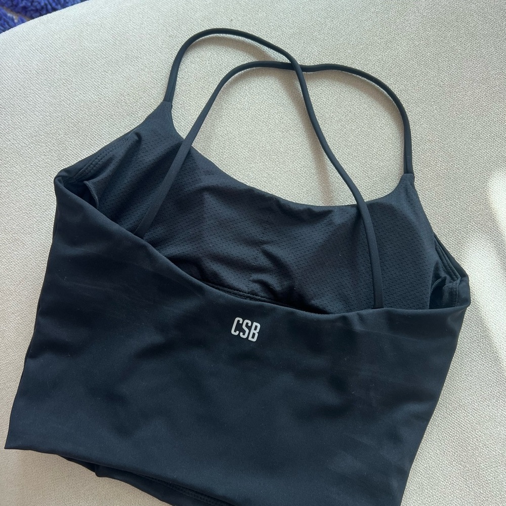 CSB Women's Black Workout Tank